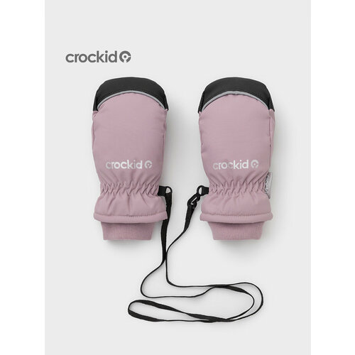 Варежки crockid варежки мембранные детские, зима для девочек, размер 14