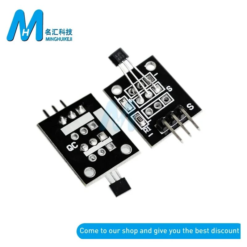 1-10 шт./лот KY-003 стандартный модуль магнитного датчика Холла для Arduino AVR Smart Cars PIC Good KY 003, новинка, 1pcs
