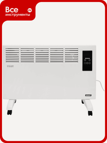 Изображение товара Электрический конвектор Gigant ECY 2000 ET с антизамерзанием, электронным термостатом и металлическим корпусом