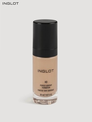 Изображение товара Тональная основа Inglot HD Perfect Coverup Fondation 73, теплый бежевый, матовый