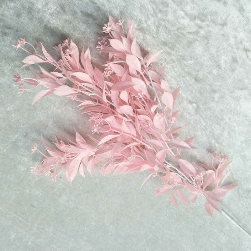 Artificial mist lily pads plastic aquatic plants multicolor options table centerpiece decor