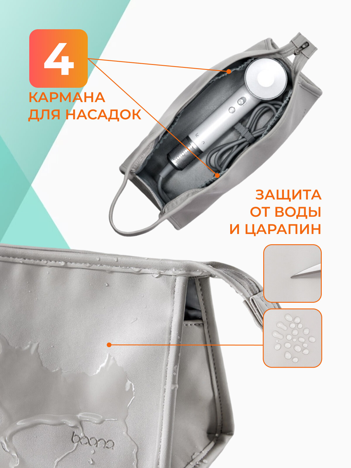 Чехол сумка для стайлера фена Dyson — фото 1