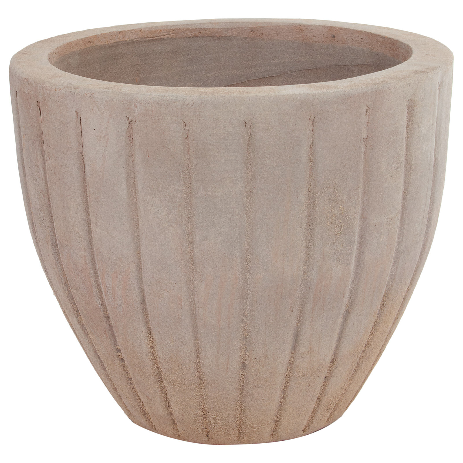 Кашпо Nobilis Marco  Mterra Nutshell Round    терракота   D25хН20 см  терракотовое