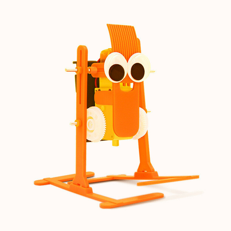 Детский STEM образовательная игрушка с электрической самостоятельной сборкой робота комплект материалов для научных и