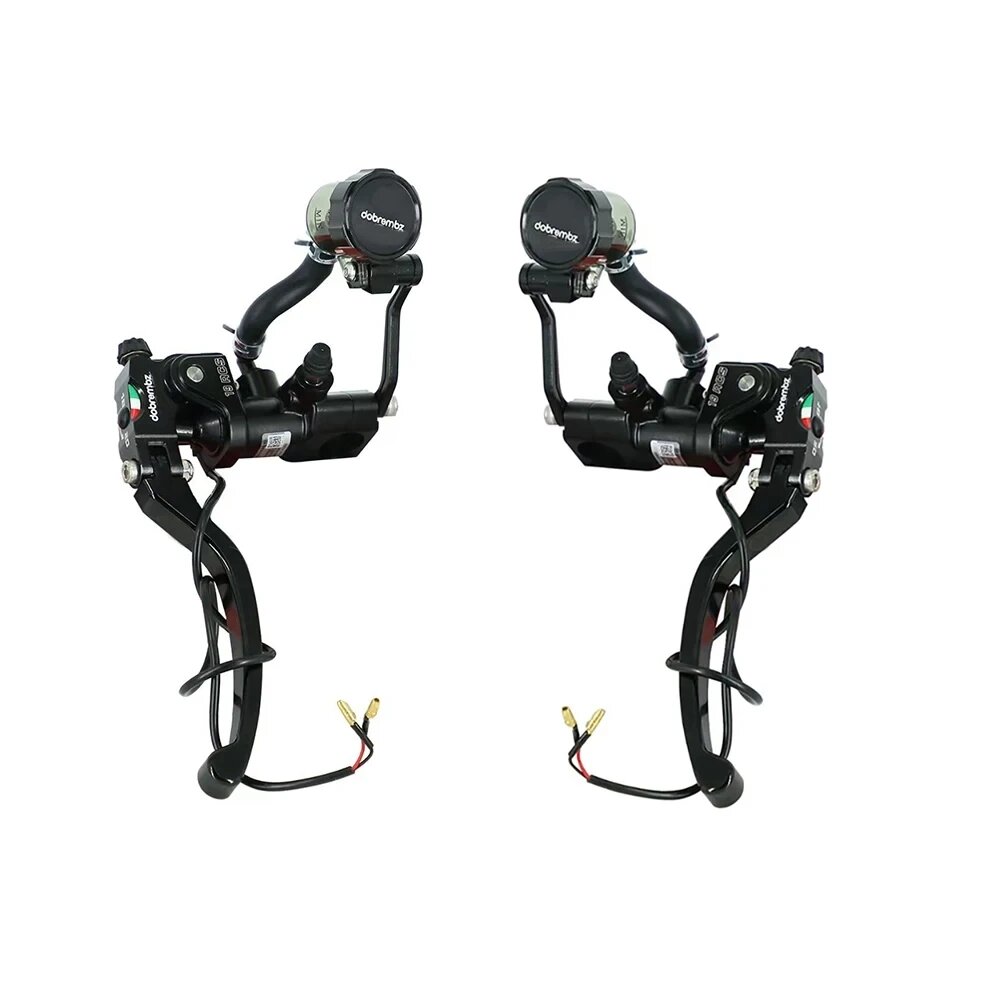 19RCS мотоциклетный гидравлический насос тормозного цилиндра сцепления алюминиевый сплав с ЧПУ для запчастей для мотоциклов Surron yamaha Черный