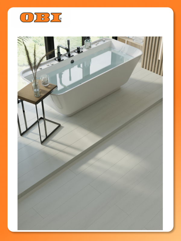 Ламинат 33 класс 8 мм EGGER HOME AQUA PLUS Дуб тосколано белый 1 994