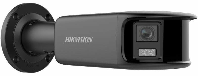 Hikvision DS-2CD2T87G2P-LSU/SL(C)(4mm) Black IP-видеокамера 8Мп (панорамный обзор, ColorVu, слот для карты памяти, микрофон)