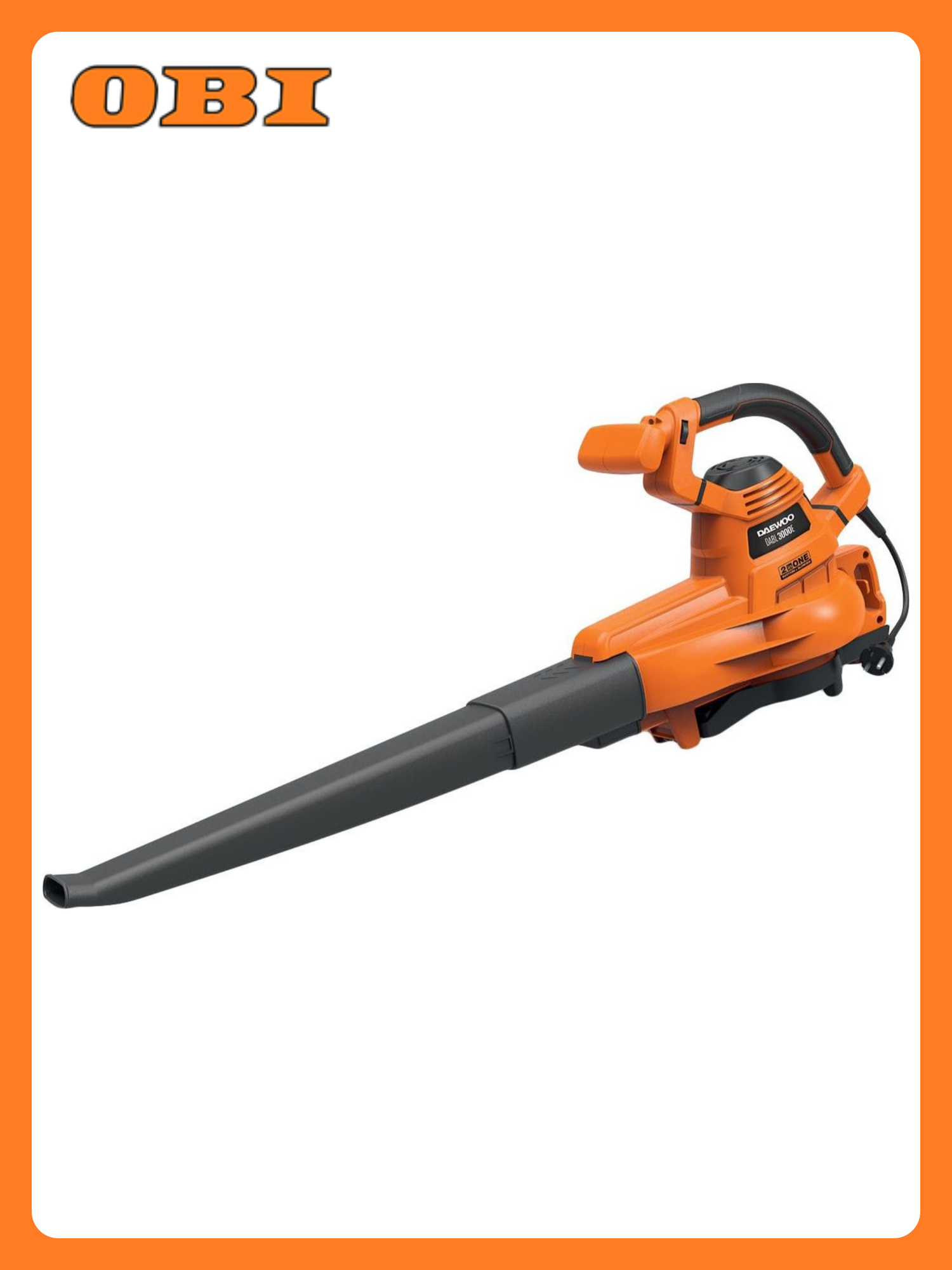 Воздуходувка-пылесос электрический DAEWOO DABL 3000E 3100 Вт