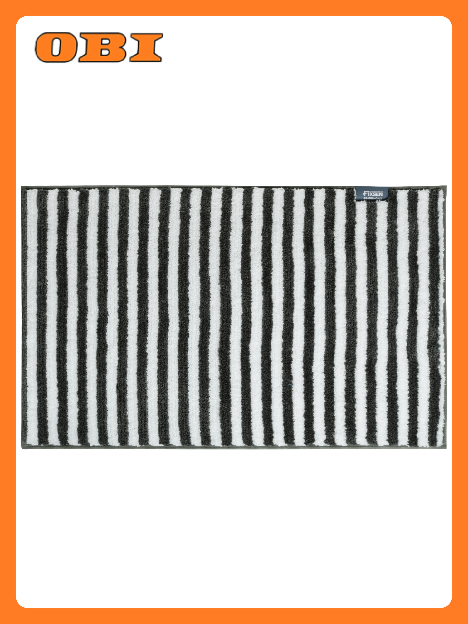 Коврик для ванной Liner серый 50х80 см