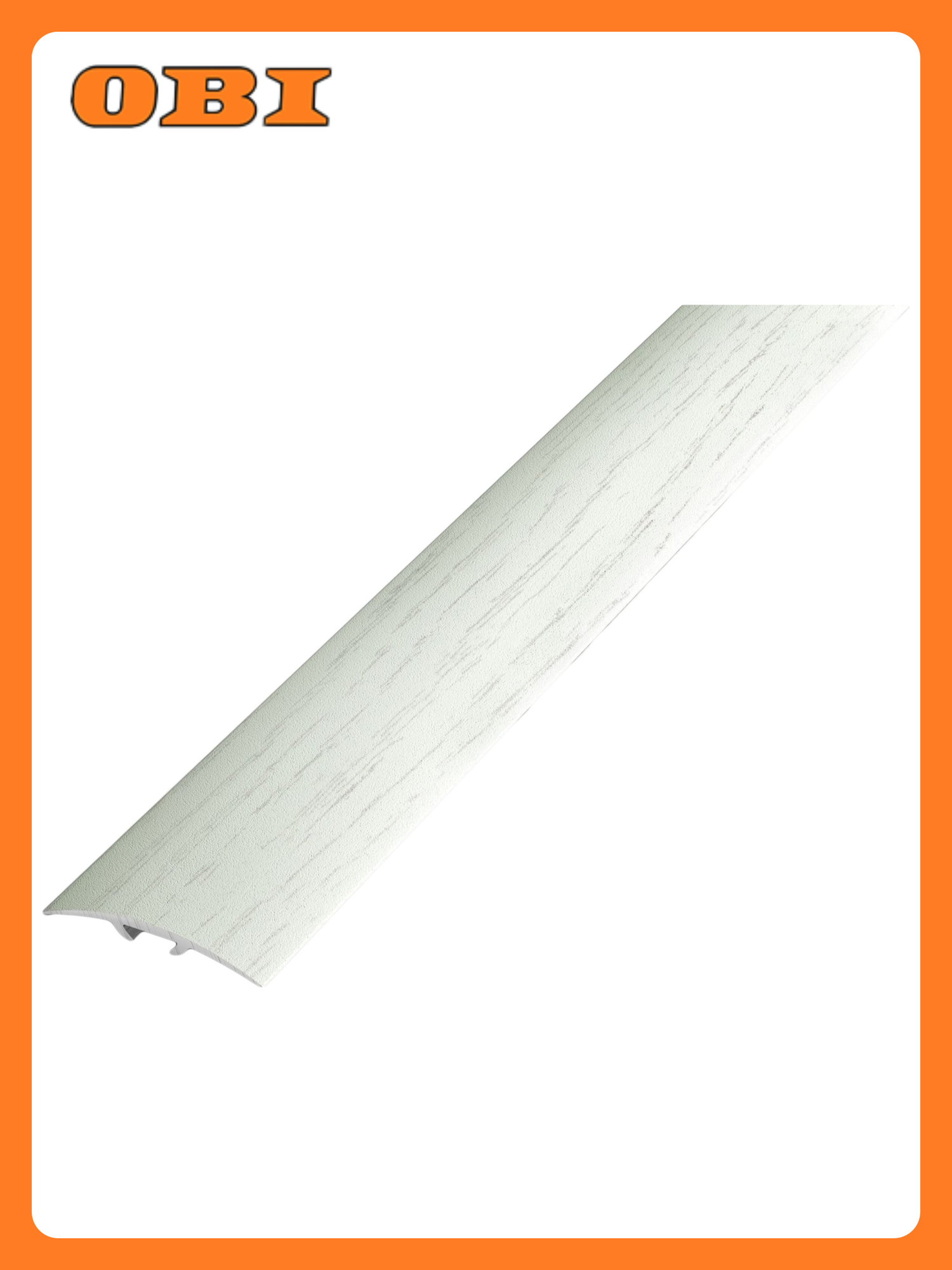 Порог одноуровневый лука ПС 04-3 900. R174 береза алюминий 900х35 мм