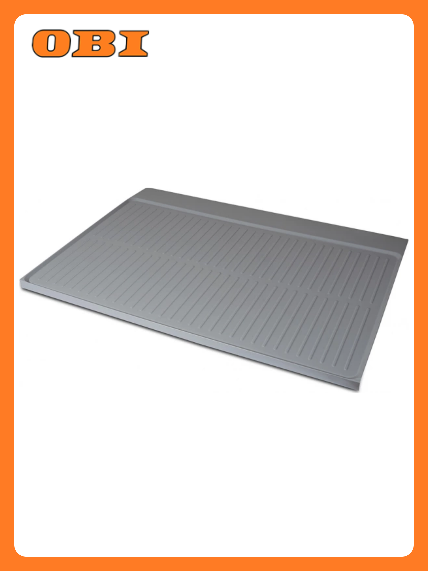 Поддон гигиенический под мойку JET в нижнюю базу 1000 мм. Пластик цвет серый