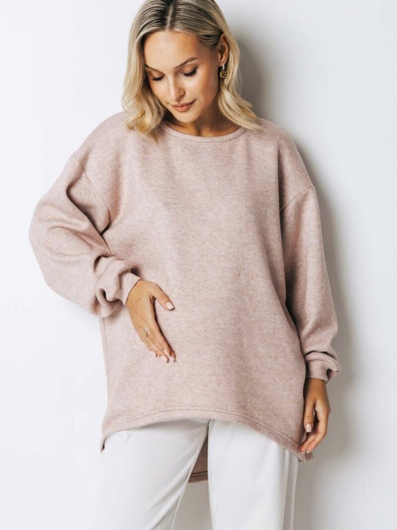 Джемпер  для беременных размер 50 бежевый бежевый