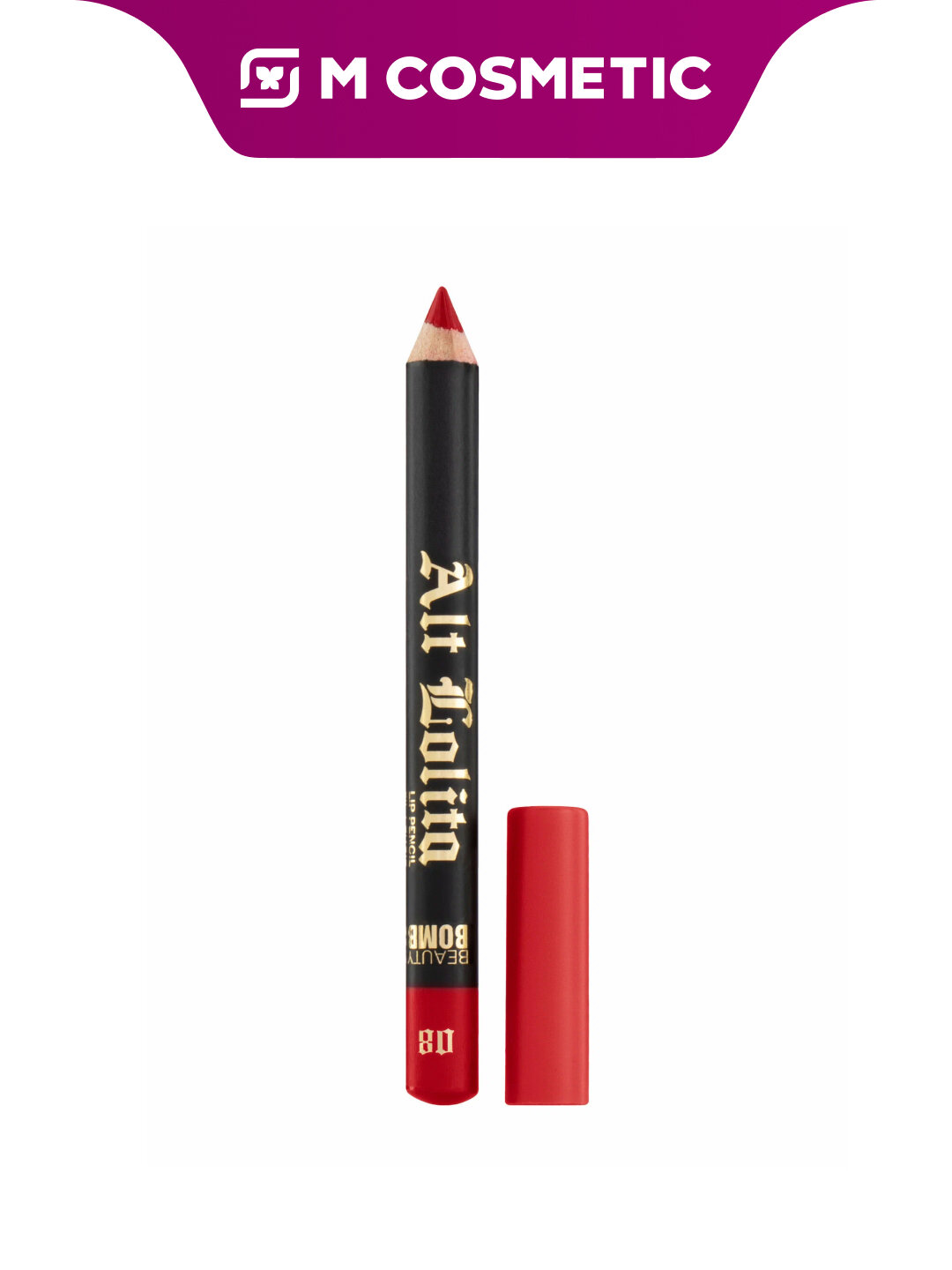 Карандаш для губ BEAUTY BOMB Alt Lolita T08, плотный, матовый, 3,5 г