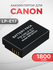 Аккумулятор для камеры Canon (LP-E17) EOS 200D (1800mAh), черный