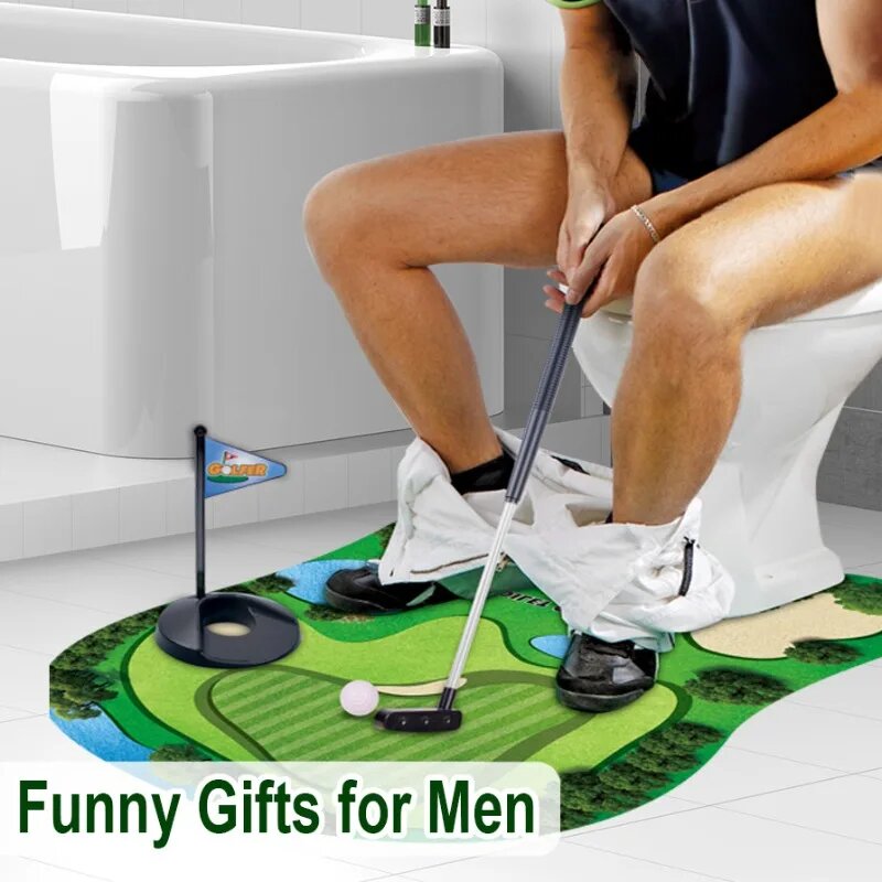 Набор для гольфа Toilet Time Golf Set