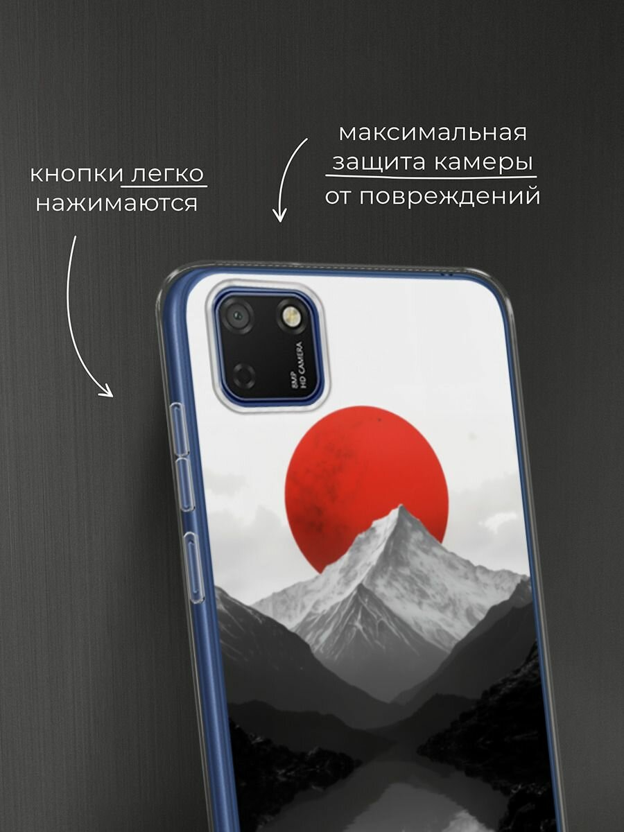Чехол на Honor 9S/Huawei Y5p / Хонор 9S/Хуавей Y5p с принтом Белая гора — фото 1