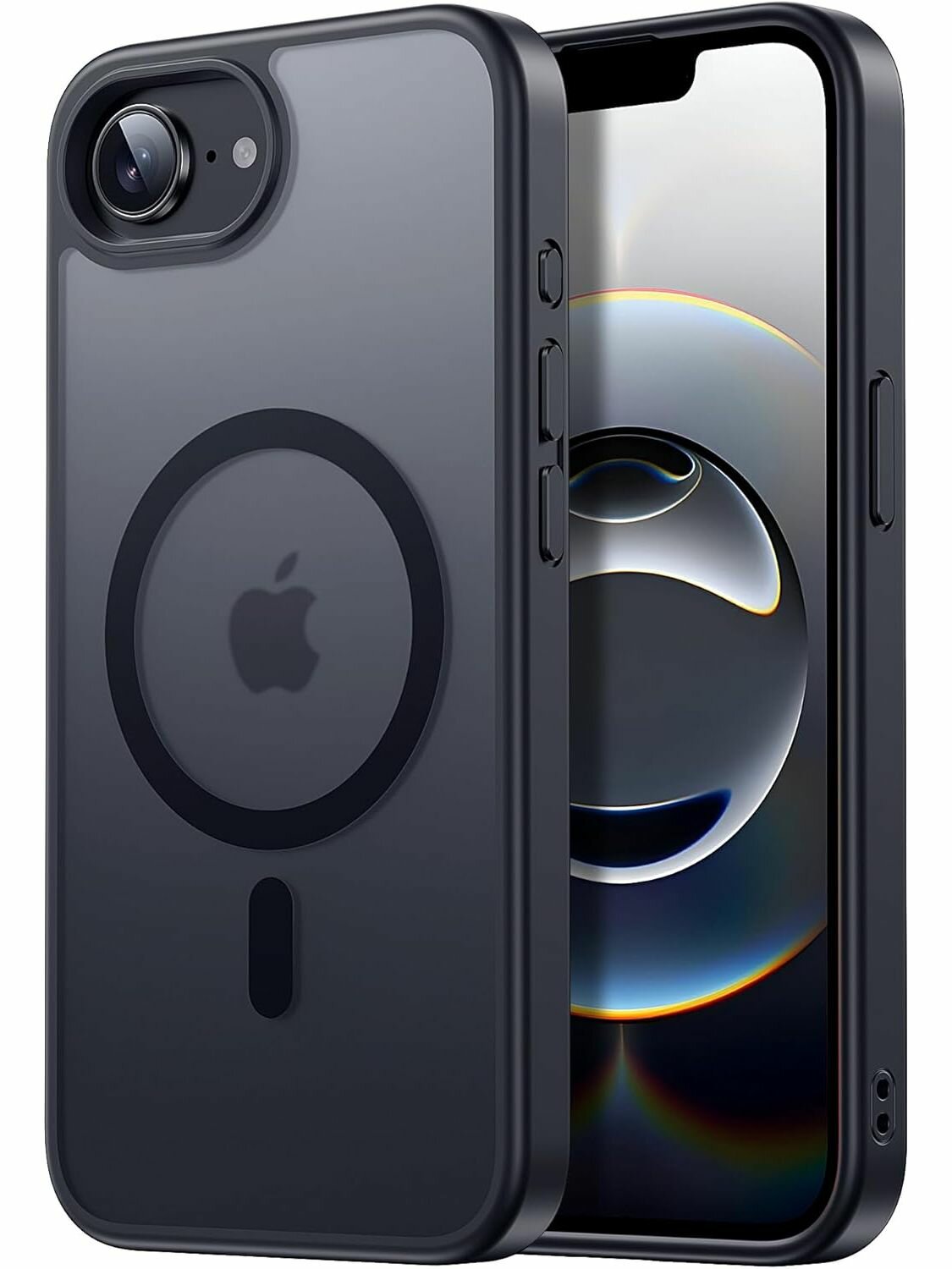 ZAZPOL Чехол для iPhone 16e / айфон 16е магнитный, совместимый с MagSafe (магсейф), противоударный