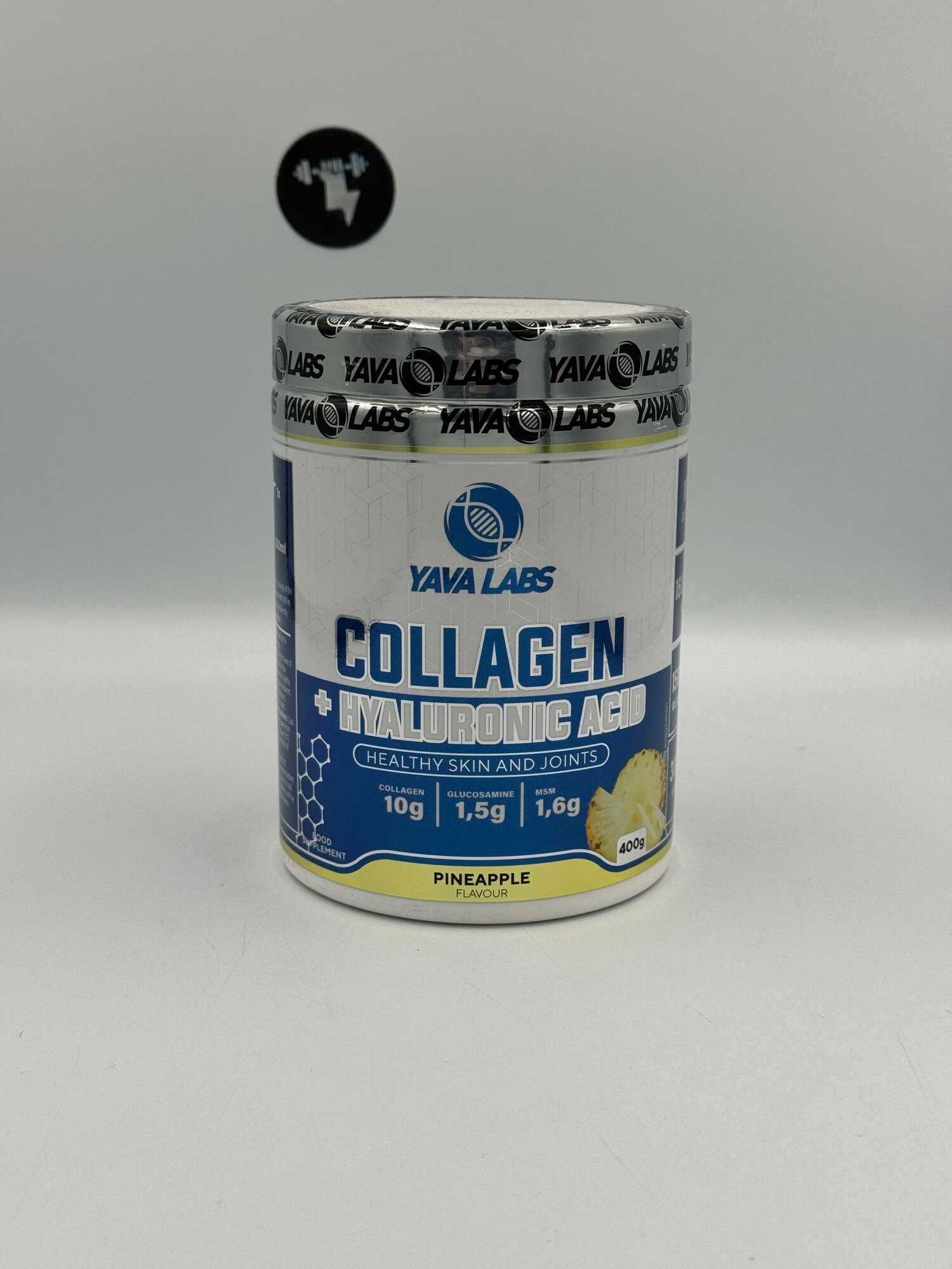 YAVA LABS Collagen + hyaluronic acid Ananas 400g Коллгаен для кожы и волос