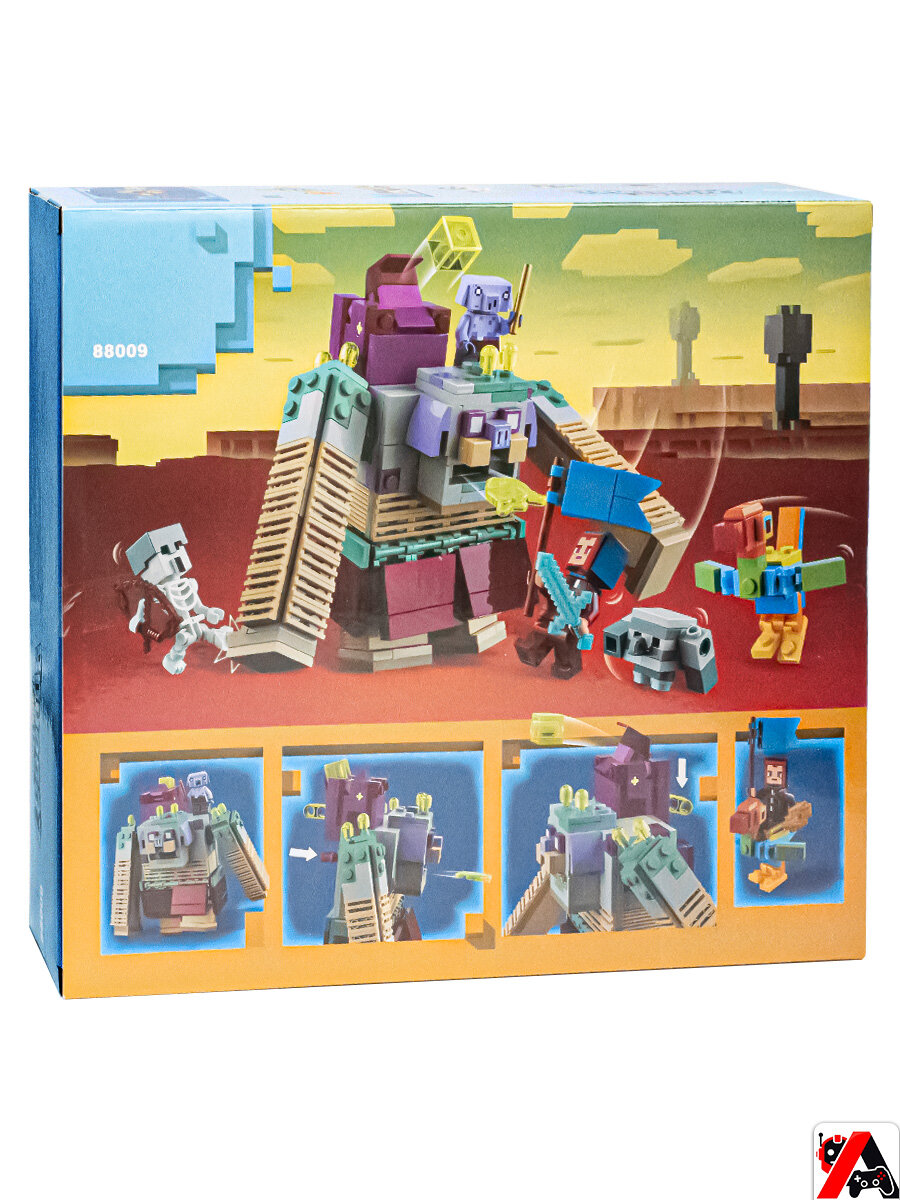 Конструктор Майнкрафт Схватка с Пожирателем — фото 1