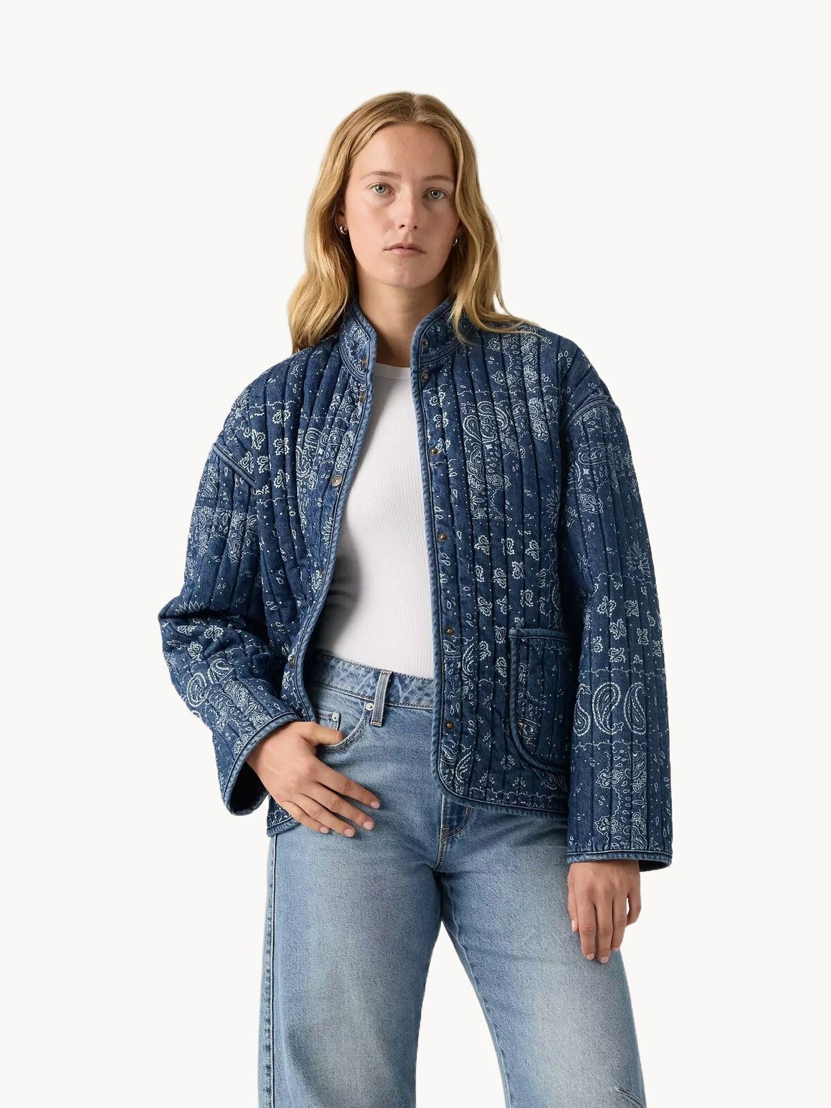 Куртка Levi's, размер M, синий