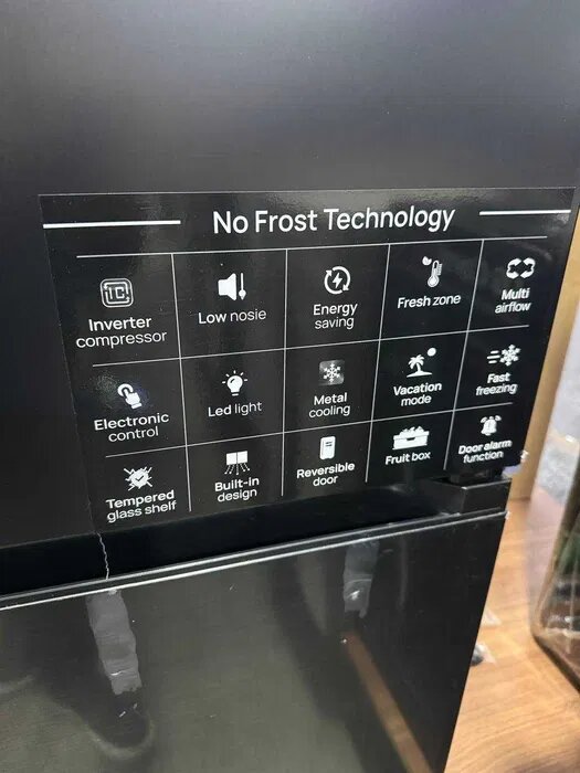 Холодильник Immer NF326BFM-Inox — фото 1