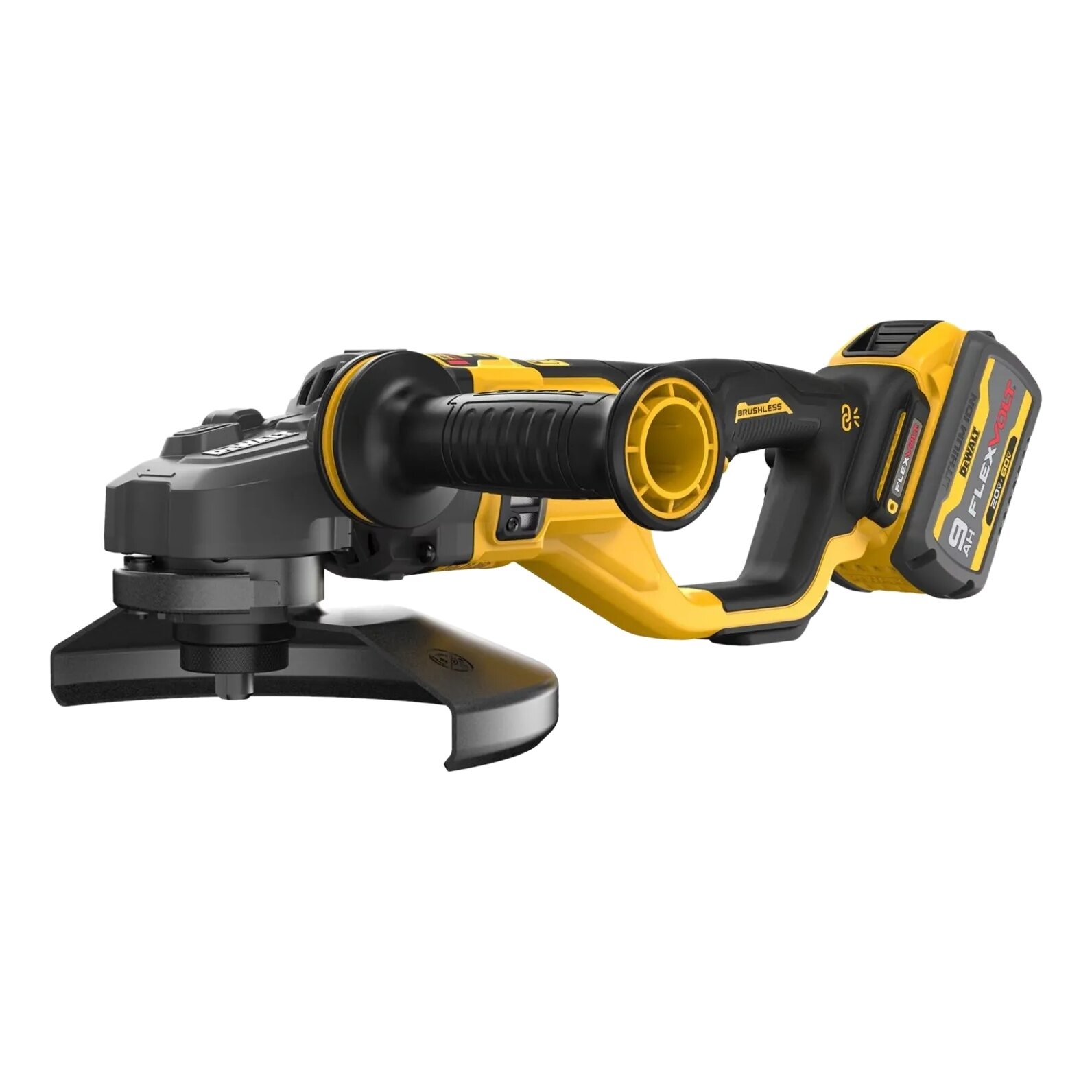 Аккумуляторная угловая шлифмашина DeWALT DCG460X2-QW
