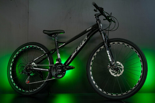 Изображение товара Велосипед горный SHMA MTB 26 Чёрный/Серебристый под рост 155-170 см, 21 скорость