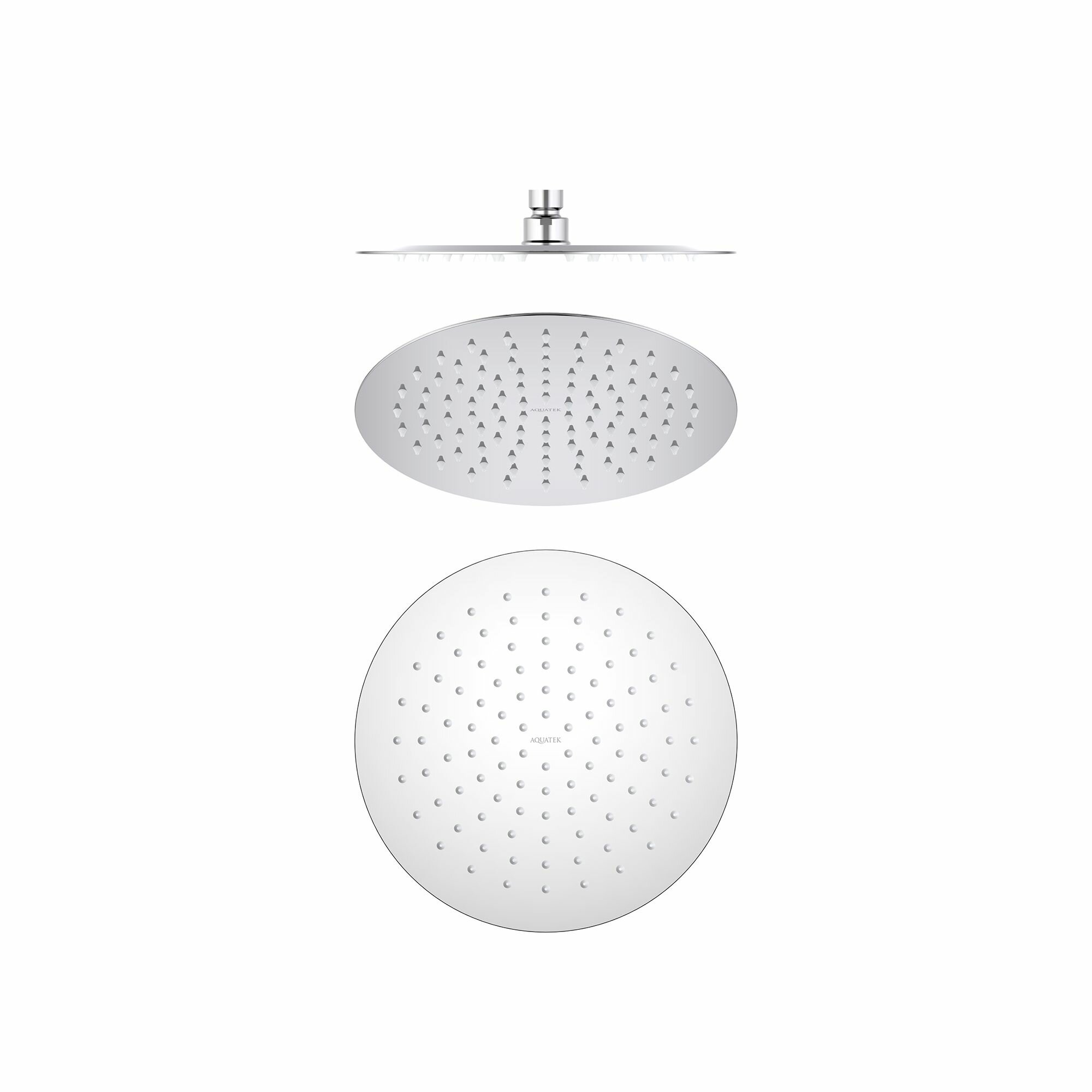 Круглый верхний душ 250*2 мм AQUATEK AQ2073CR , Хром