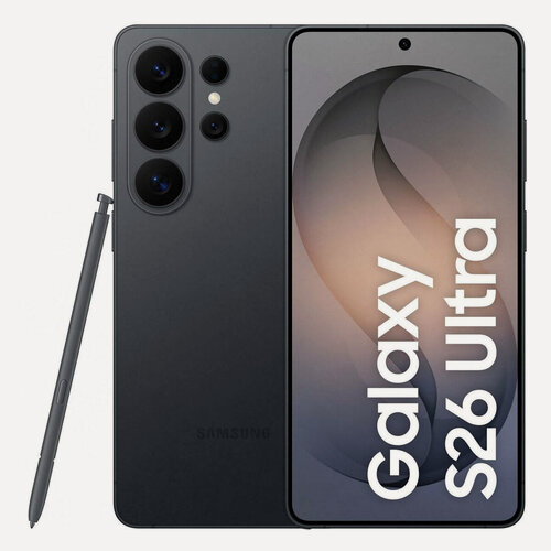 Изображение товара Смартфон Samsung Galaxy S26 Ultra 12/512 ГБ, Dual: nano SIM + eSIM, Black (SM-S948B)