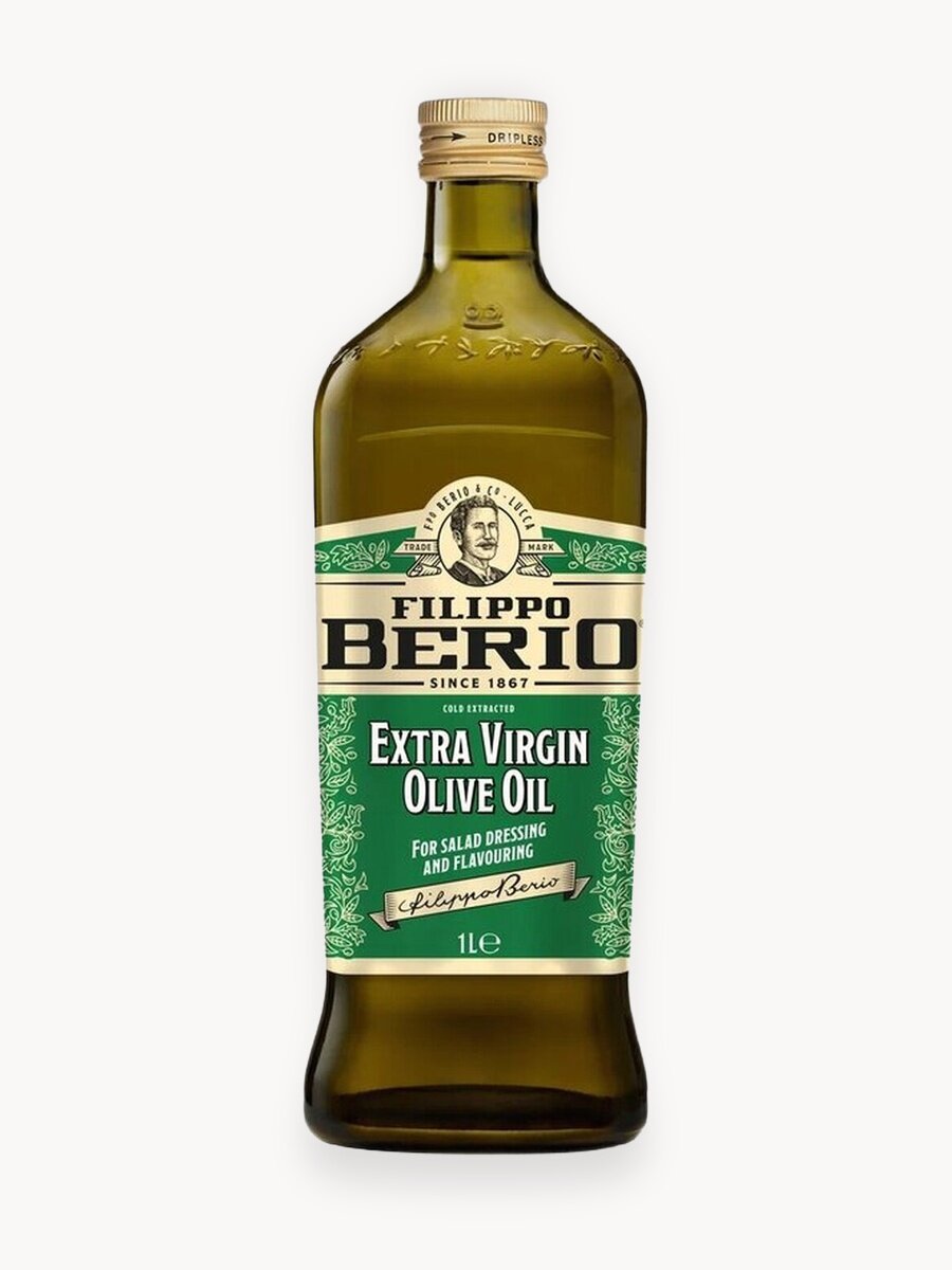 Масло оливковое Filippo Berio Extra Virgin, 1 л