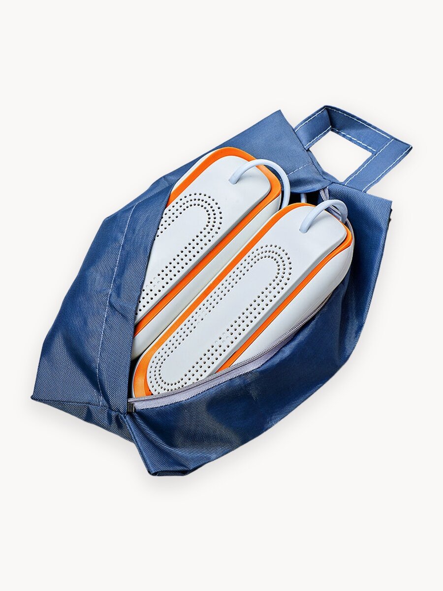 Сушилка для обуви, электрическая, раздвижная, с таймером, пластик, белая