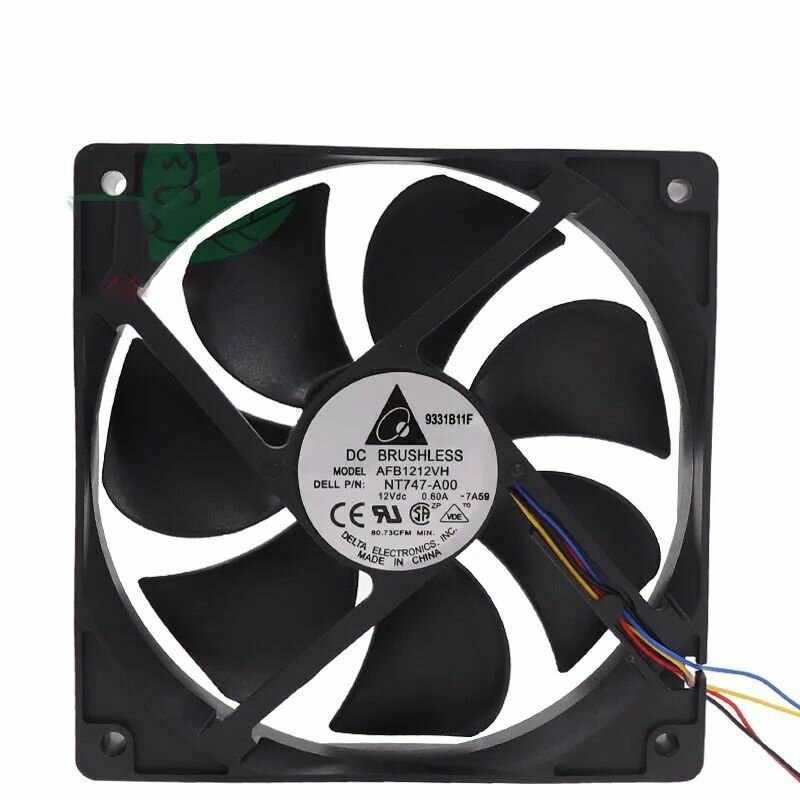 Новый для AFB1212VH 12025 12 В 0,60 А линия из 3 специальных вентиляторов 2pin 3pin 4pin