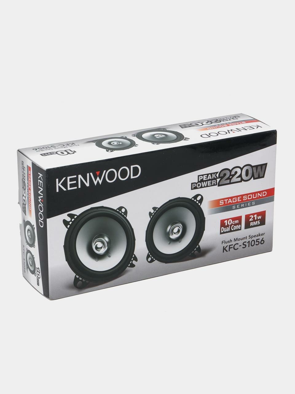 Широкополосная акустика KENWOOD KFC-S1056, чувствительность 92дБ, типоразмер 10см