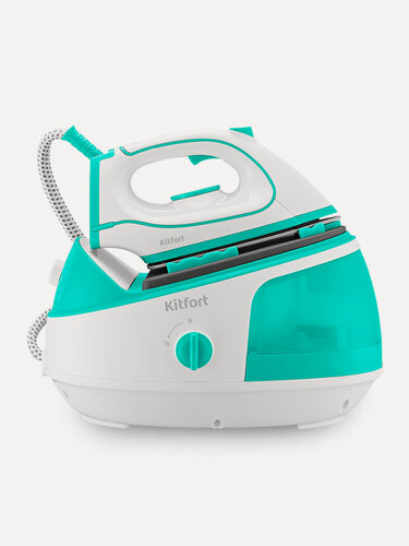 Изображение товара Паровая станция Kitfort КТ-9120-3 бело-бирюзовая
