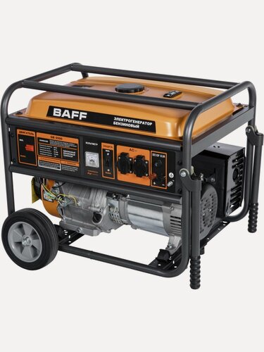 Изображение товара Бензиновый генератор BAFF GB 5500, объем бака 25 л, мощность 5,5 кВт