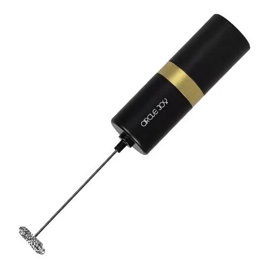 Вспениватель для молока Circle Joy Star Ring Series Milk Frother (CJ-EMF05), черно-золотой, EU — фото 1