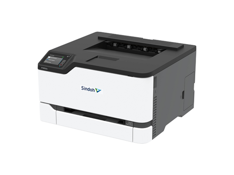 Принтер Sindoh P300dn цвет а4. 24 стр/мин а4 цветная печать,2400x600 dpi. CPU 1ггц, 2 ядра, 512 мб RAM, Ethernet, USB, Wi-Fi. PCL, PS3, PDF, стартовые тонер-картриджи на 1500 отп. ч/б и цвет. до 75 000 отп/мес