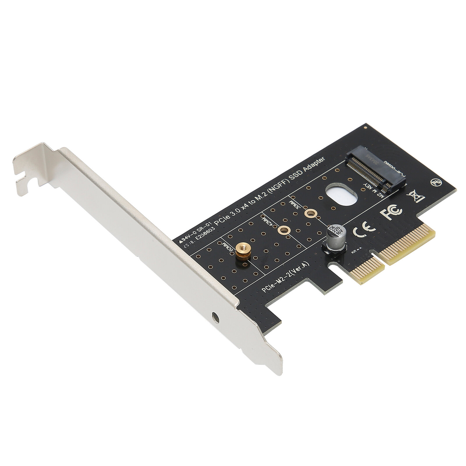 Адаптер SSD PCIe 3.0 x4 для M.2 NGFF — универсальный контроллер расширения для жестких дисков