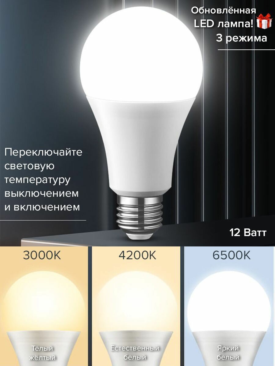 Торшер напольный светильник на мраморном основании с абажуром — фото 1
