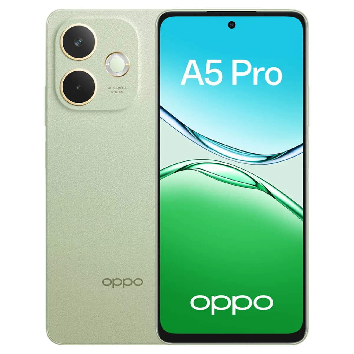 Смартфон Oppo A5Pro, две сим-карты, 8 ГБ/128 ГБ, оливковый зеленый