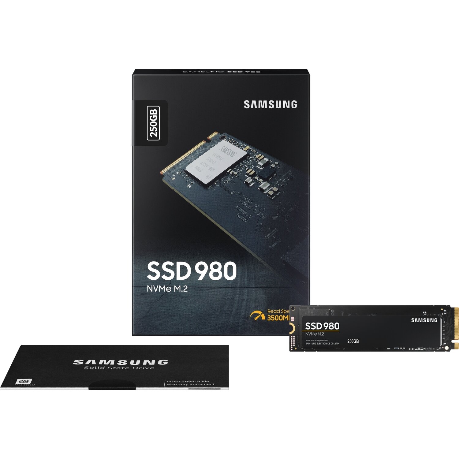 Твердотельный накопитель Samsung 980 NVMe M.2 MZ-V8V250BW 250 ГБ