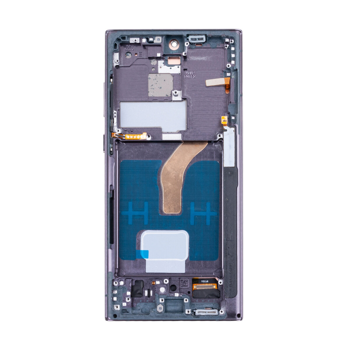 Дисплейный модуль с тачскрином для Samsung Galaxy S22 Ultra (S908B) (черный) (TFT)