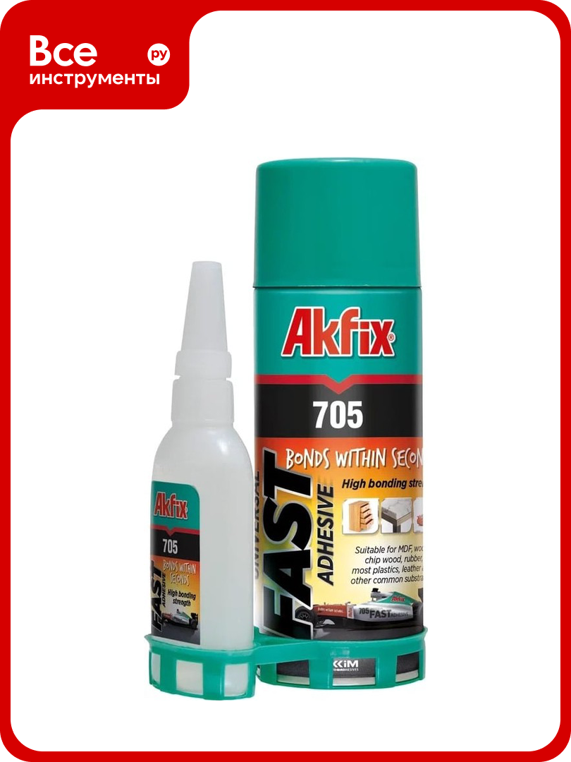 Набор для склеивания Akfix 705  В50 гр   200 мл  AN705_50