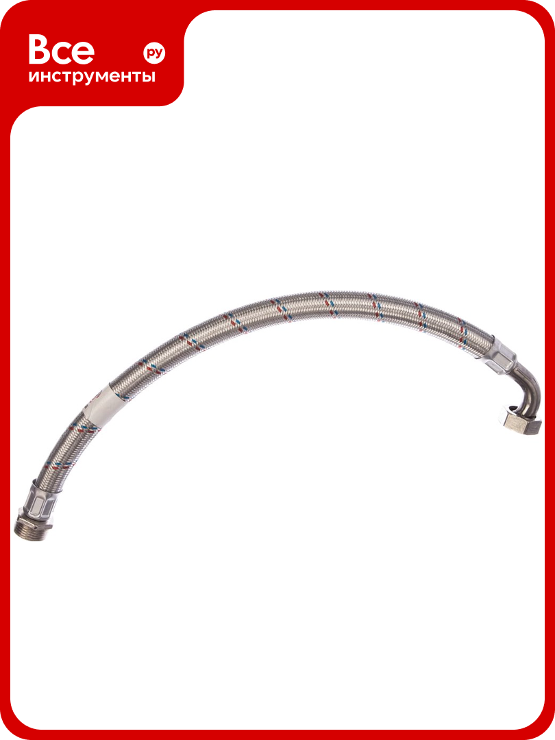 Шланг угловой 60 см 1"-1" AquamotoR AR114012