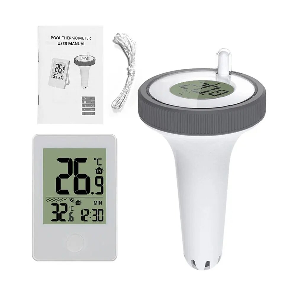 Aideepen Weather Station Wireless Indoor Outdoor Thermometer