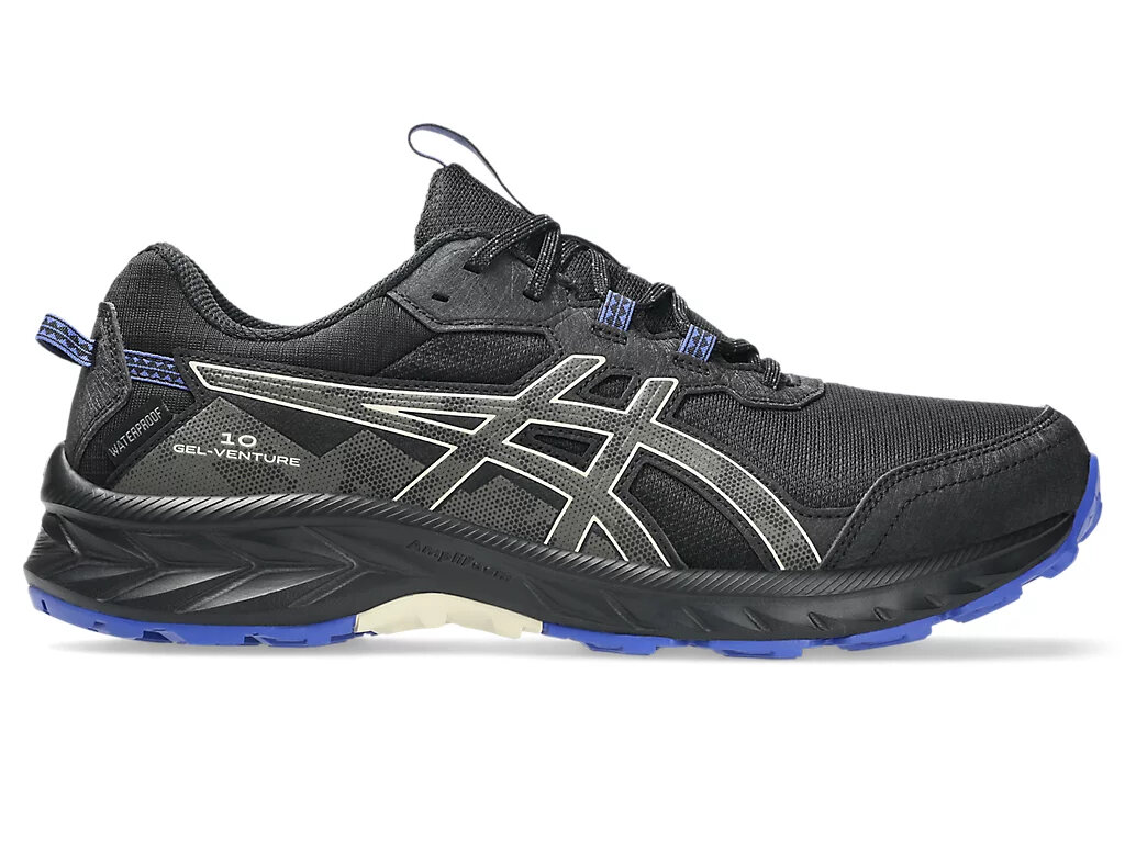 Кроссовки ASICS GEL-VENTURE 10 WP, полнота F (EU)/ на среднюю стопу, размер 11,5 US, черный