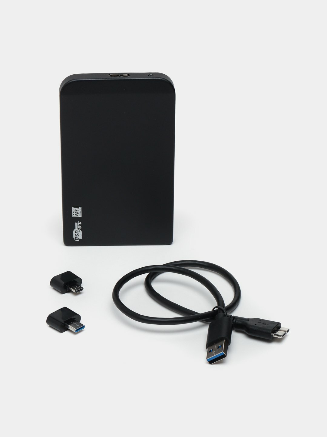 Внешний SDD Slim+, 2ТБ, USB 2.0, ударопрочный, пластиковый корпус