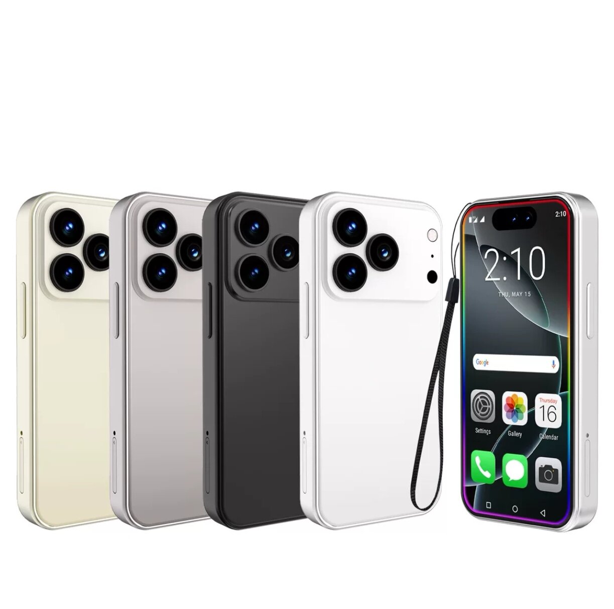 Смартфон XS 17 (IPhone 17 PRO MAX mini) 3/64 GB черный (Black)