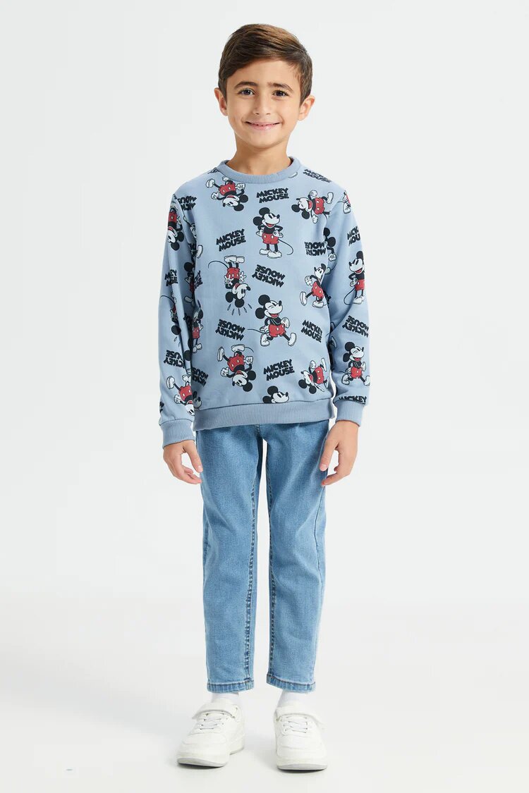 Джинсы REDTAG, размер 6-7 лет, синий