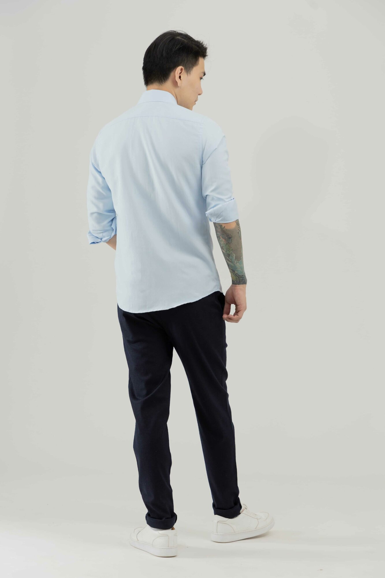 Рубашка TERRA PRO, размер M, blue — фото 1